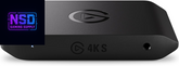 4K S – External Capture Card for PS5, Xbox Series X/S, Switch 2, PC, Mac, Ipad | 4K60, 1440P120, or 1080P240 Passthrough and Capture, HDR10, VRR, USB-C, Near-Zero Latency